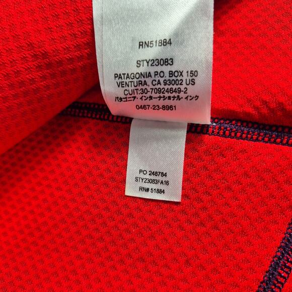 Patagonia Purple Red Blue Classic Retro Z Zip Up Fleece Vest Small - Picture 3 of 3